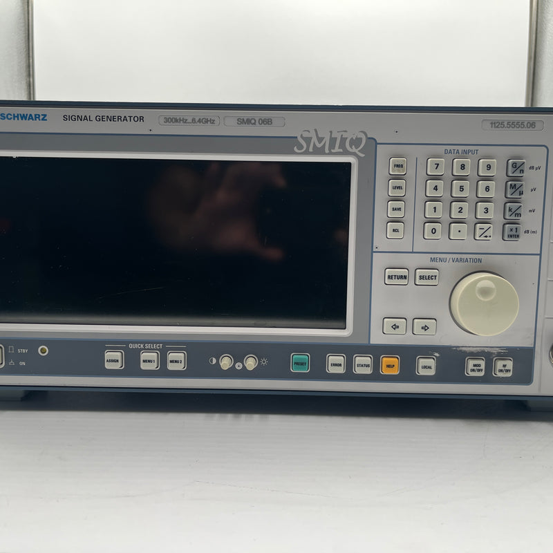Rohde & Schwarz SMIQ 06 B Vector Signal Generator