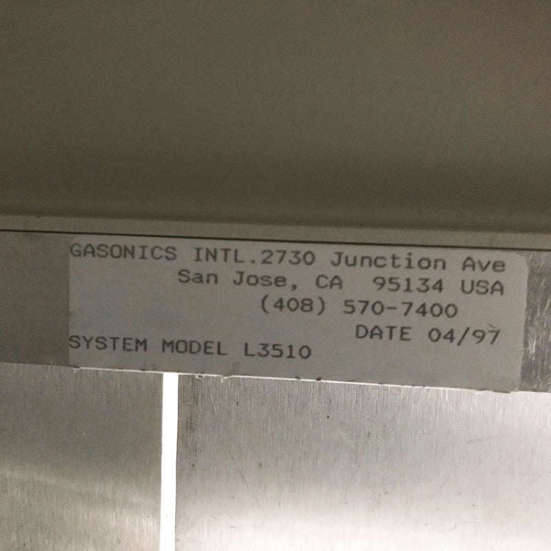 Lam / Novellus / Gasonics L 3510 Plasma Asher