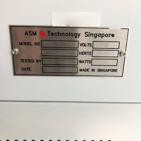 ASM AB 339 Gold Wire Ball Bonder