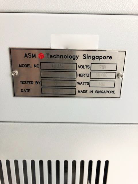ASM AB 339 Gold Wire Ball Bonder
