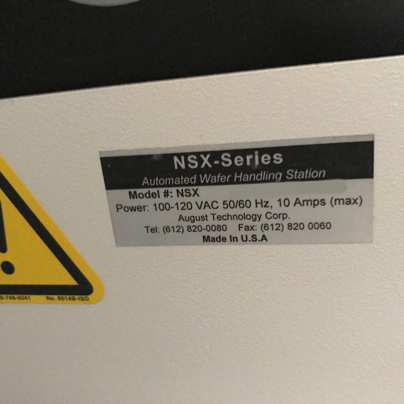 ONTO / Rudolph / August NSX 90 Inspection System