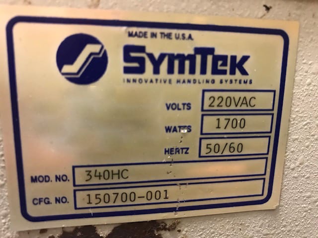 Symtek 340 HC Handler