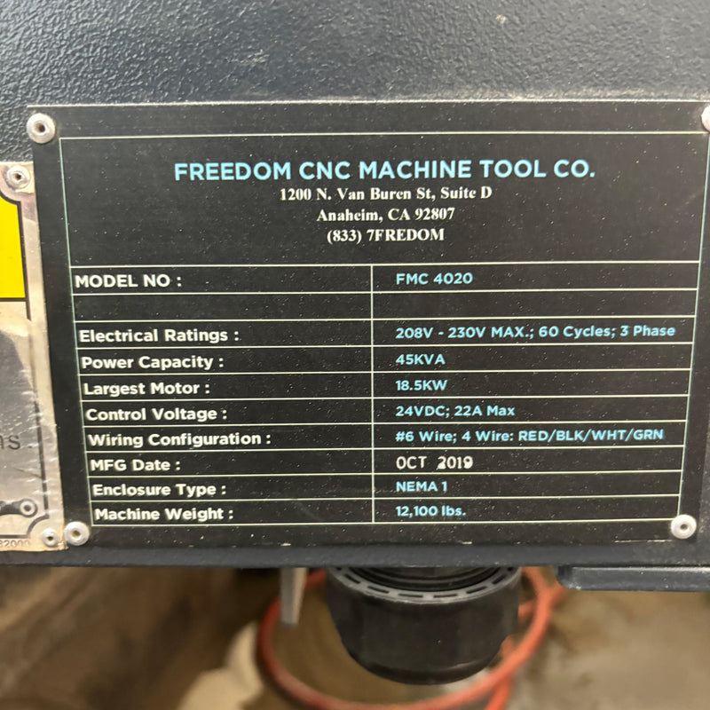 Freedom FMC 4020 CNC