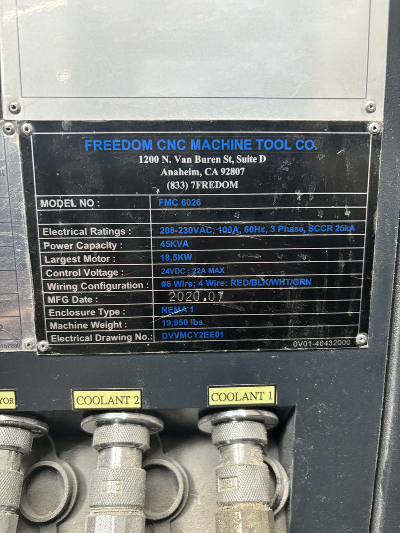 Freedom FMC 6026 CNC