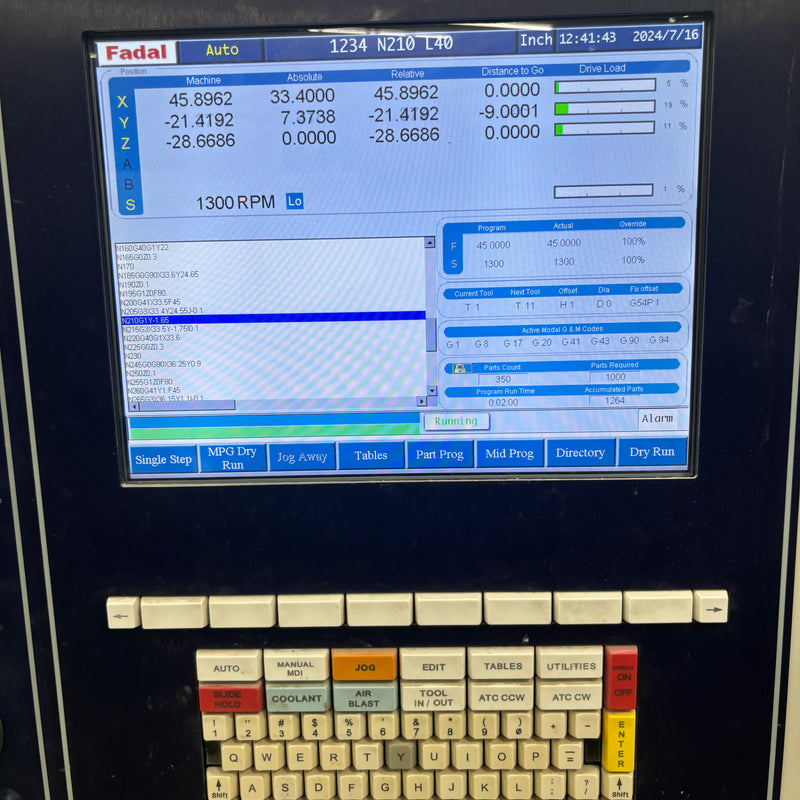Fadal VMC 6030 B II CNC