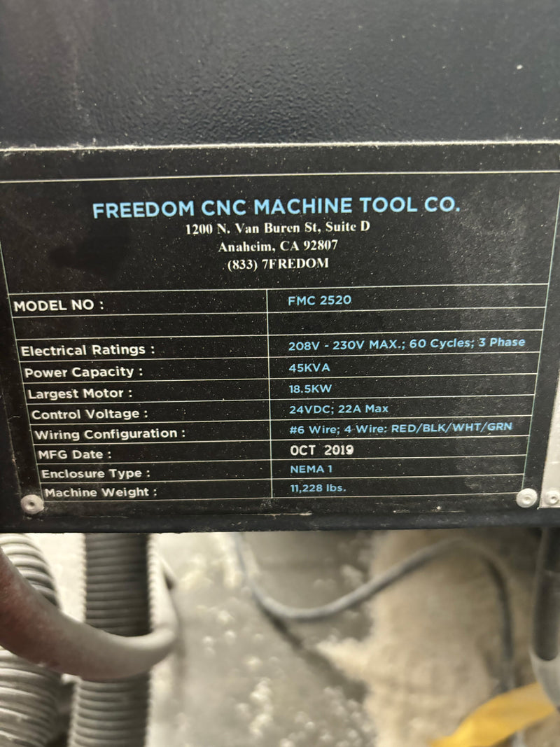 Freedom FMC 2520 CNC