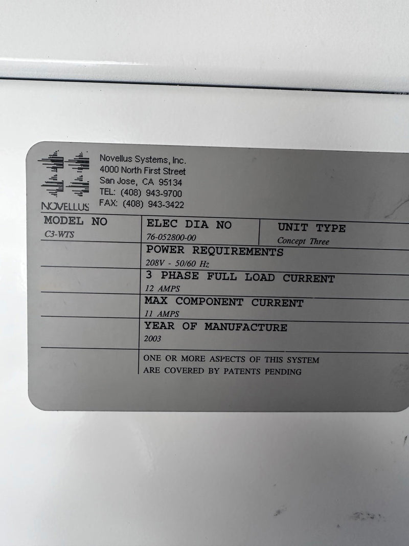 Lam / Novellus Concept Three Altus Etcher