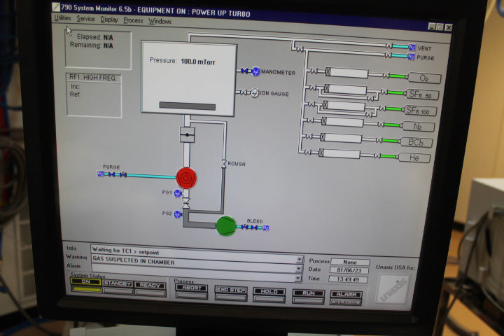 Plasmatherm 790 RIE-PECVD (Reactive Ion Etcher - Plasma-Enhanced Chemical Vapor Deposition)