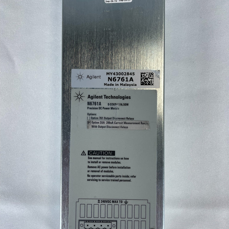 Agilent N 6761 A Precision DC Power Module