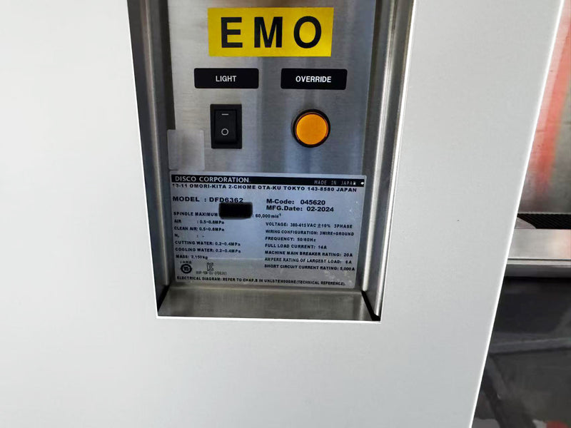 Disco DFD 6362 Automatic Dicing Saw