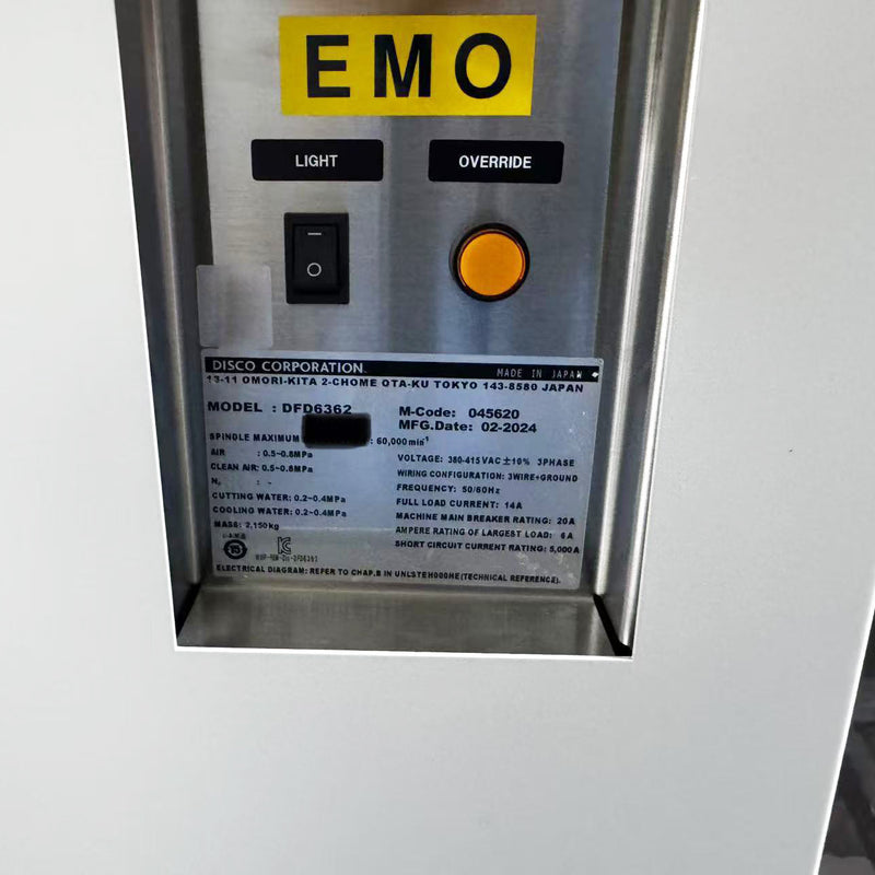 Disco DFD 6362 Automatic Dicing Saw