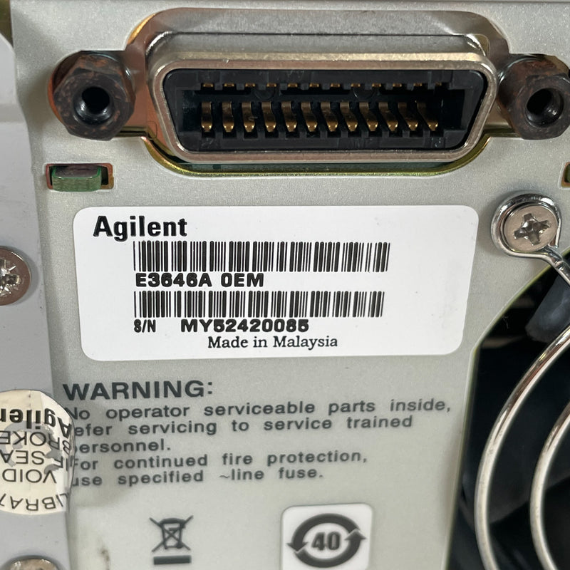 Agilent E 3646 A DC Power Supply