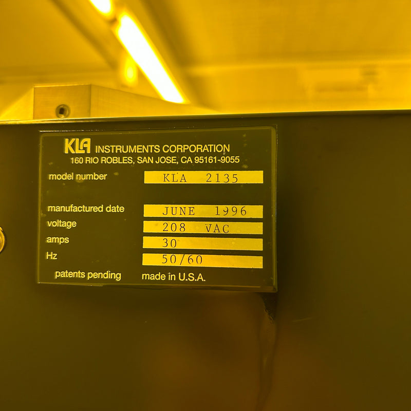 KLA 2138 Brightfield Inspection