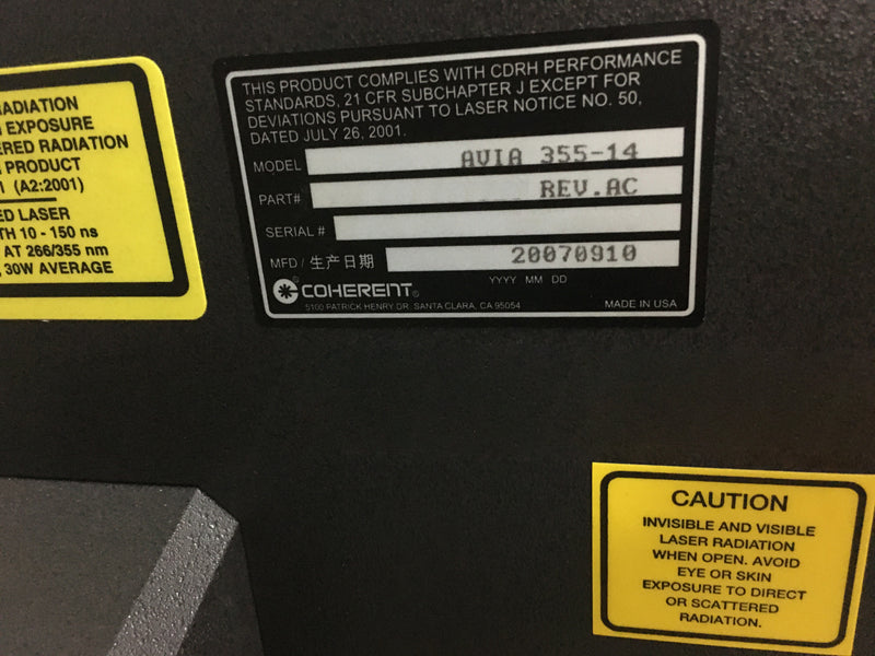 ESI ICP 5650 Laser Drilling Machine