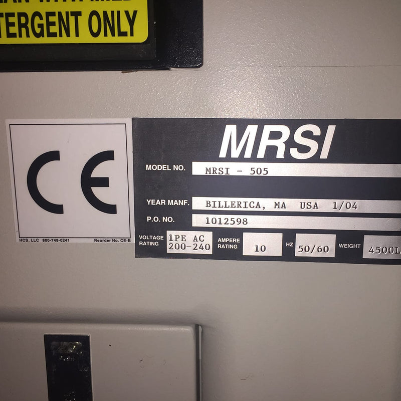MRSI 505 Bonder