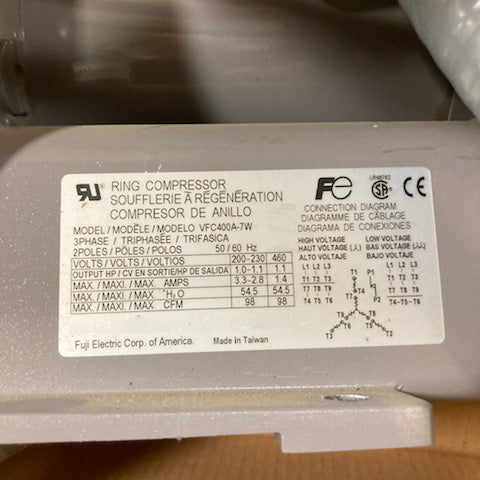 Fuji Electric VFC 400 A 7 W Ring Compressor
