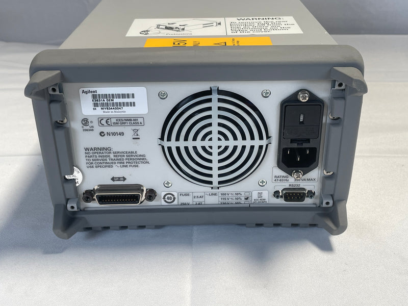 Agilent E 3631 A DC Power Supply