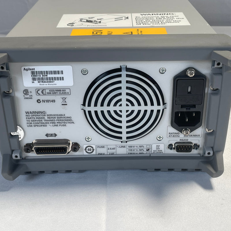 Agilent E 3631 A DC Power Supply