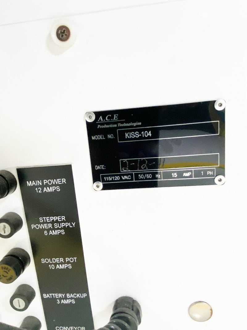 Ace KISS 104 Selective Soldering Machine