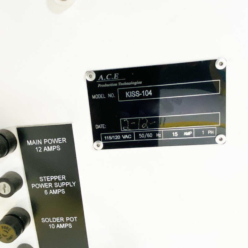 Ace KISS 104 Selective Soldering Machine