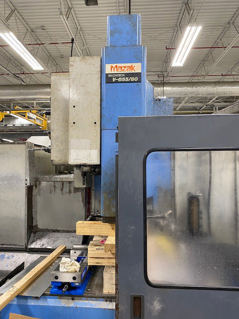 Yamazaki Mazak Mazatech V 655 80 Vertical Machining
