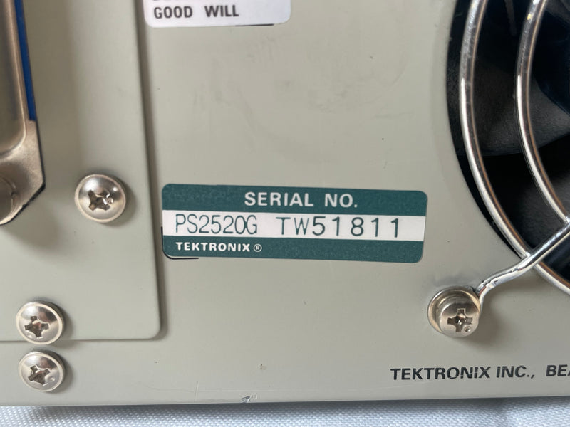 Tektronix PS 2520 G DC Power Supply