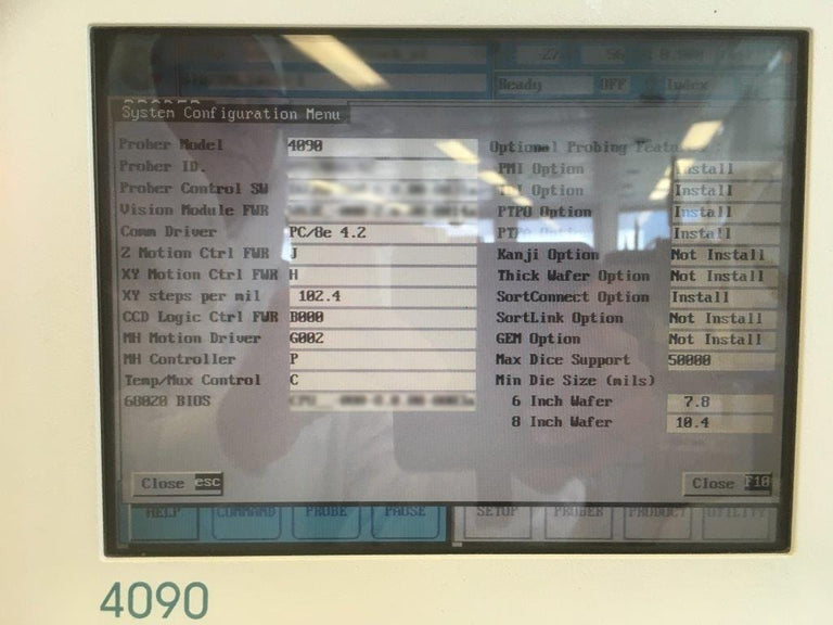 Electroglas 4090 Automatic Wafer Prober
