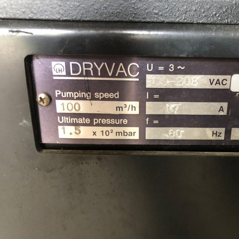 Leybold Dryvac 100 P