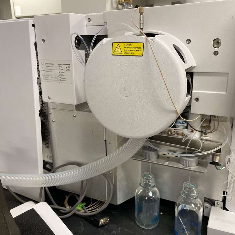 Agilent 6520 Q-TOF MS (Quadrupole–Time-of-Flight Mass Spectrometry)
