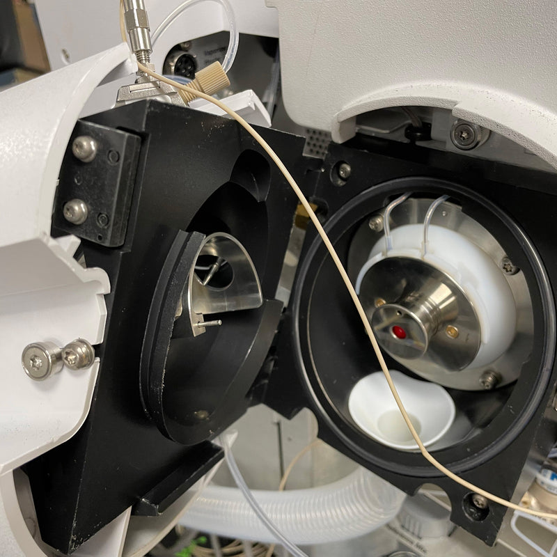 Agilent 6520 Q-TOF MS (Quadrupole–Time-of-Flight Mass Spectrometry)