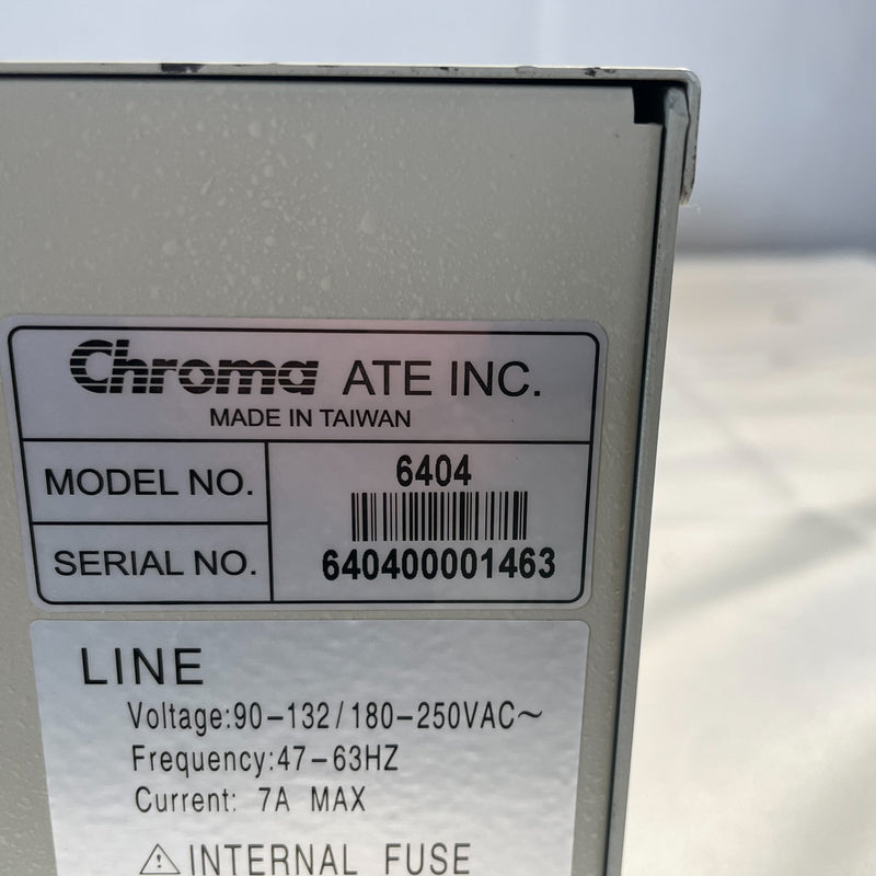 Chroma 6404 Programmable AC Source