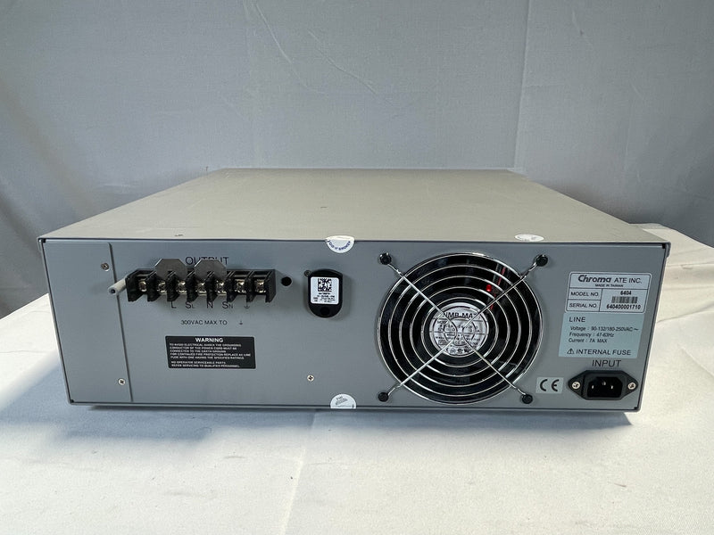 Chroma 6404 Programmable AC Source