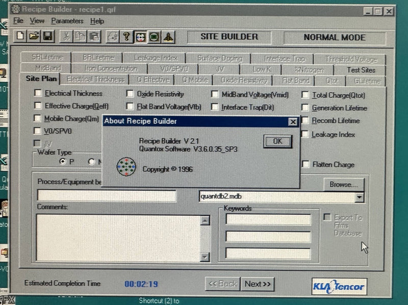 KLA Quantox 64100 Measurement System