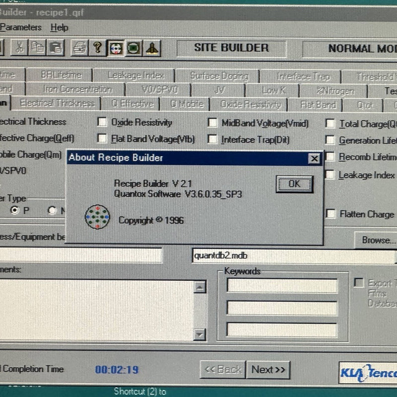 KLA Quantox 64100 Measurement System