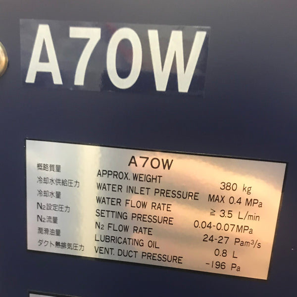 Ebara A 70 W Pump
