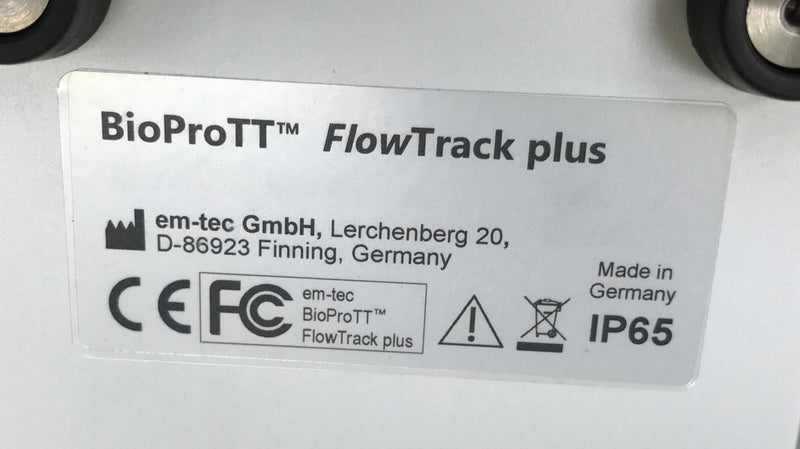 BioProTT FlowTrack Plus Ultrasonic Flow Meter
