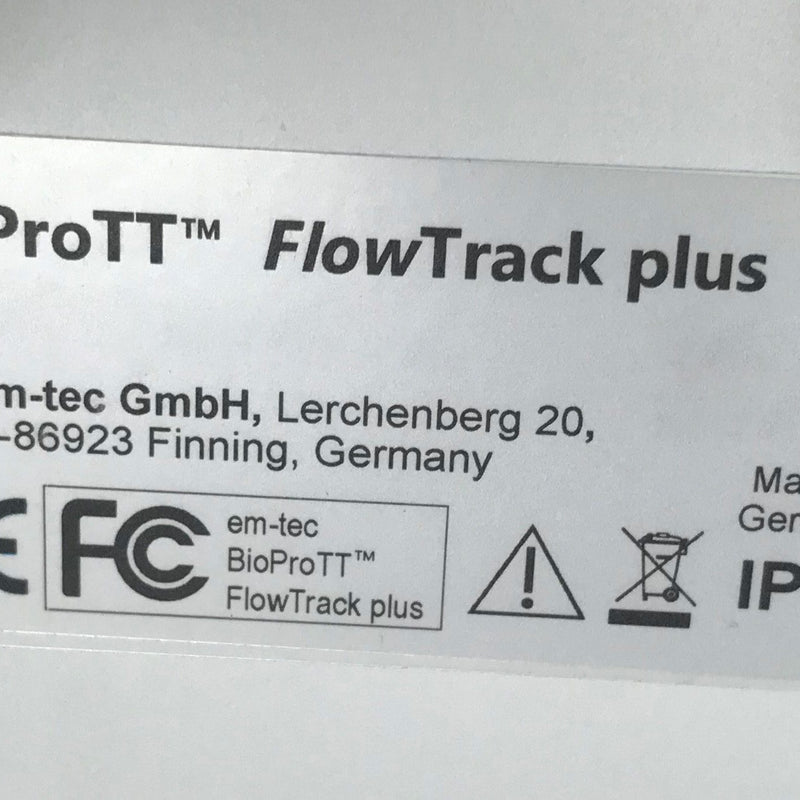 BioProTT FlowTrack Plus Ultrasonic Flow Meter