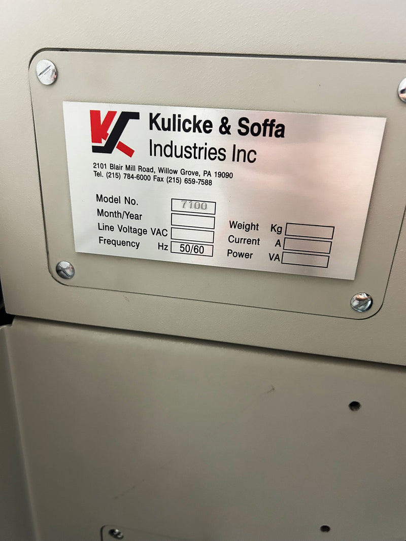 K&S 7100 Dicing Saw