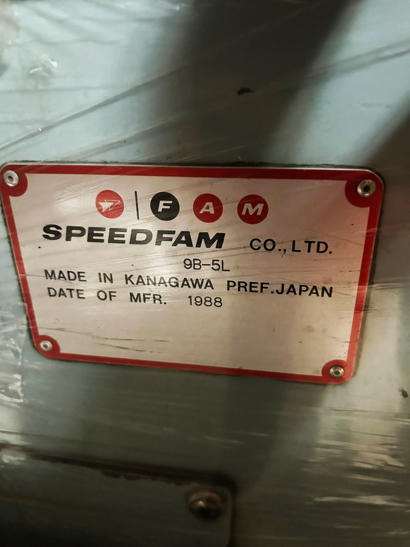 Speedfam 9 B 5 L Double Sided Polisher