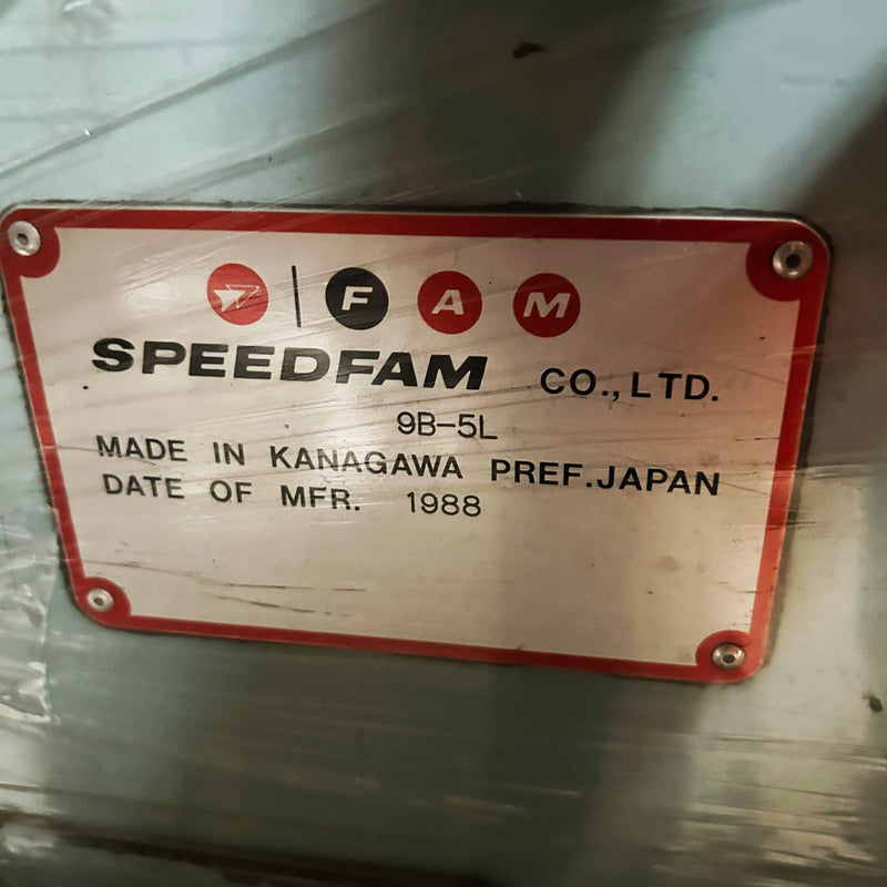 Speedfam 9 B 5 L Double Sided Polisher