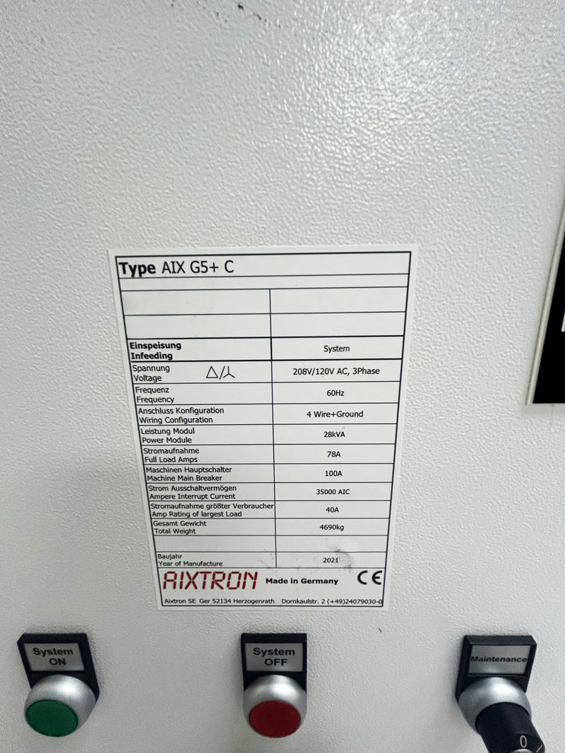 Aixtron AIX G 5 + C