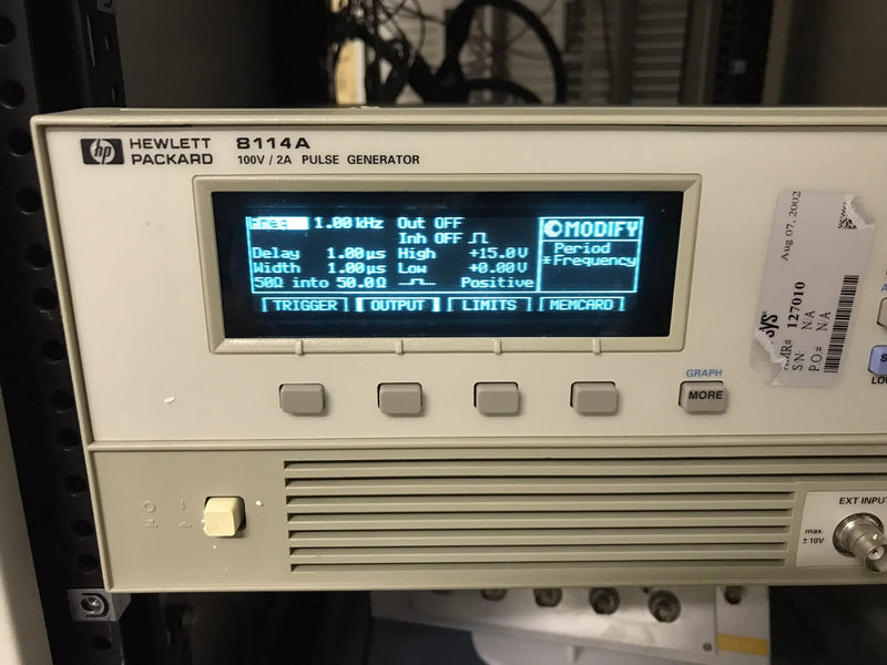 Agilent 8114 A Pulse Generator