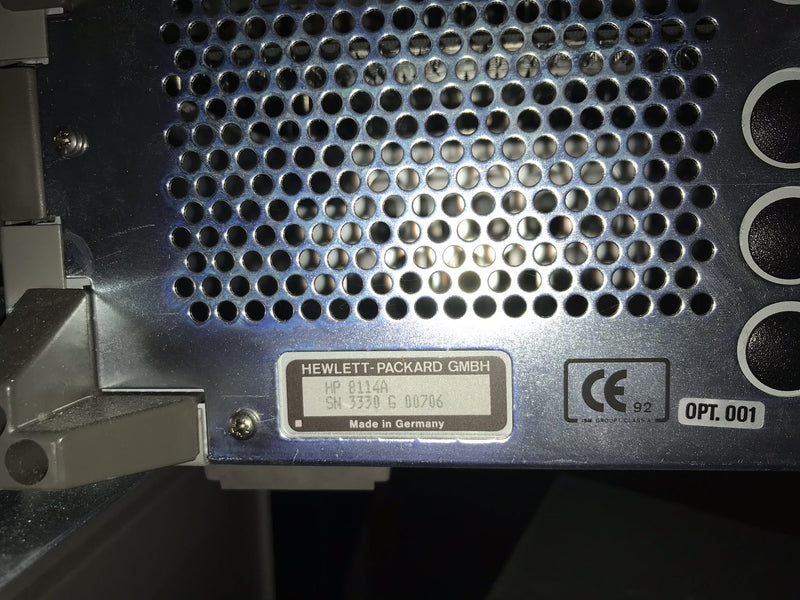 Agilent 8114 A Pulse Generator