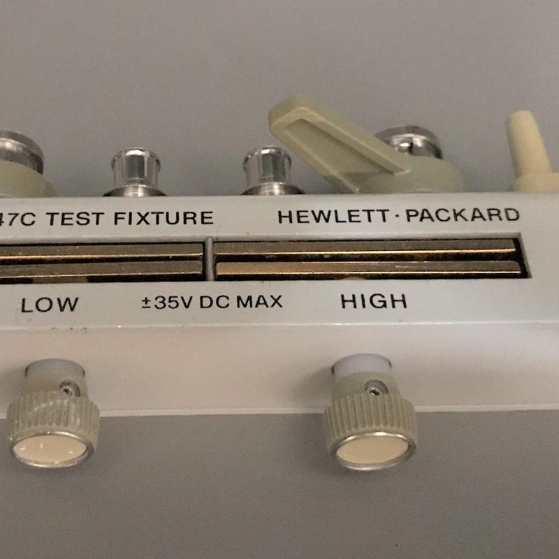 Keysight / Agilent 16047 C Test Fixture