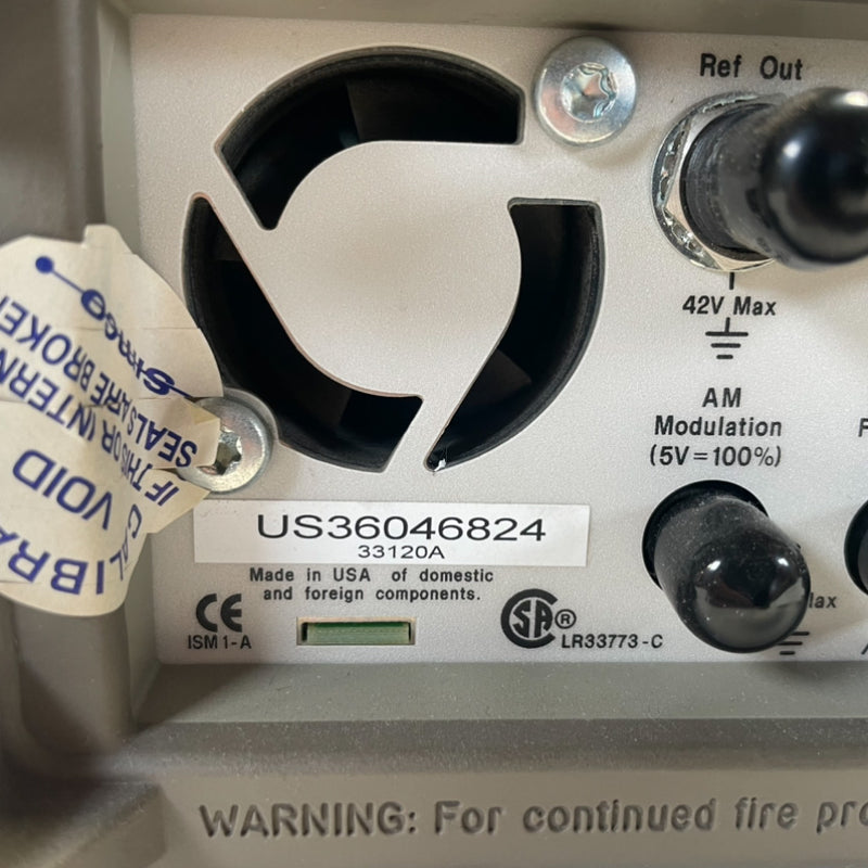 Keysight / Agilent 33120 A Function Generator