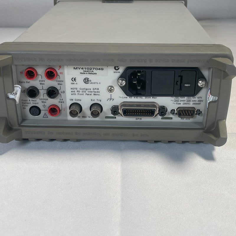 Keysight / Agilent 34401 A Digital Multimeter (DMM)