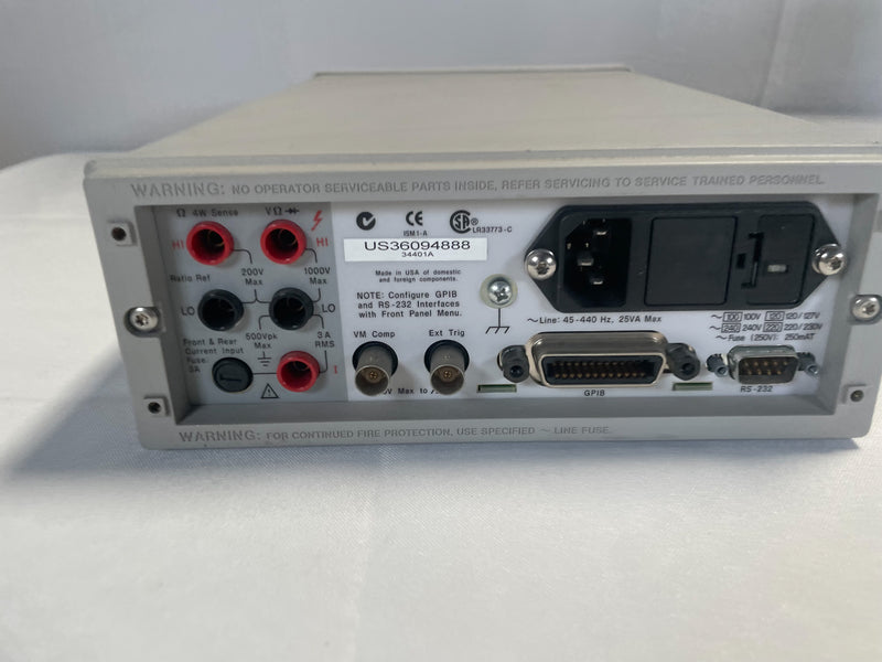 Keysight / Agilent 34401 A Digital Multimeter (DMM)