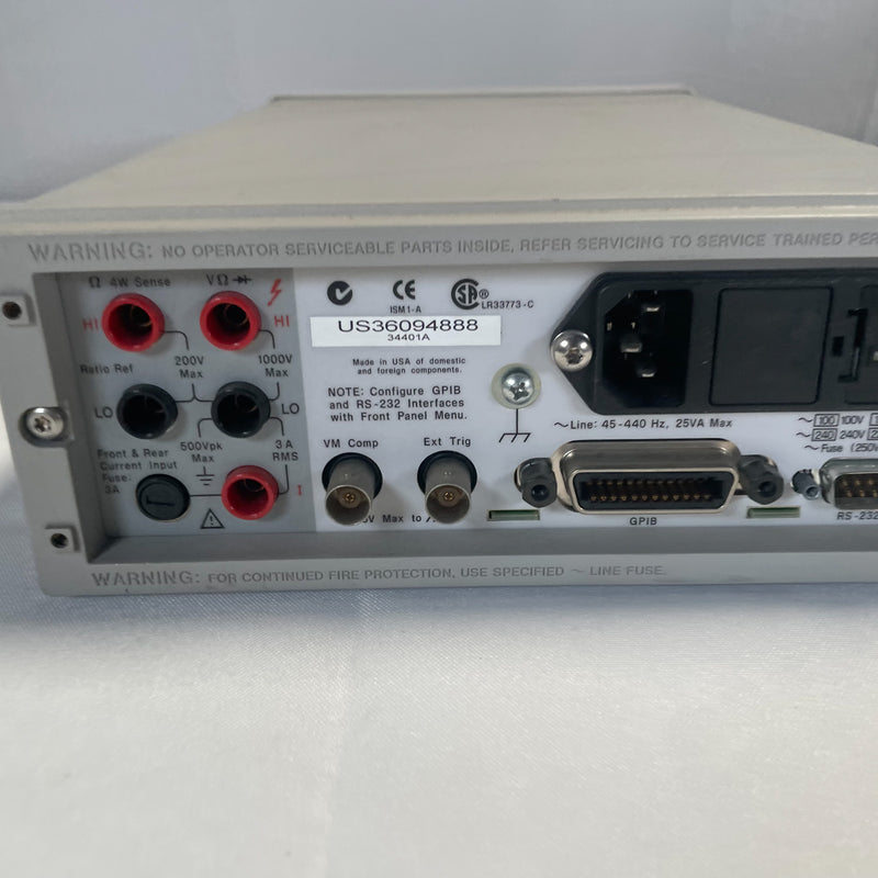 Keysight / Agilent 34401 A Digital Multimeter (DMM)