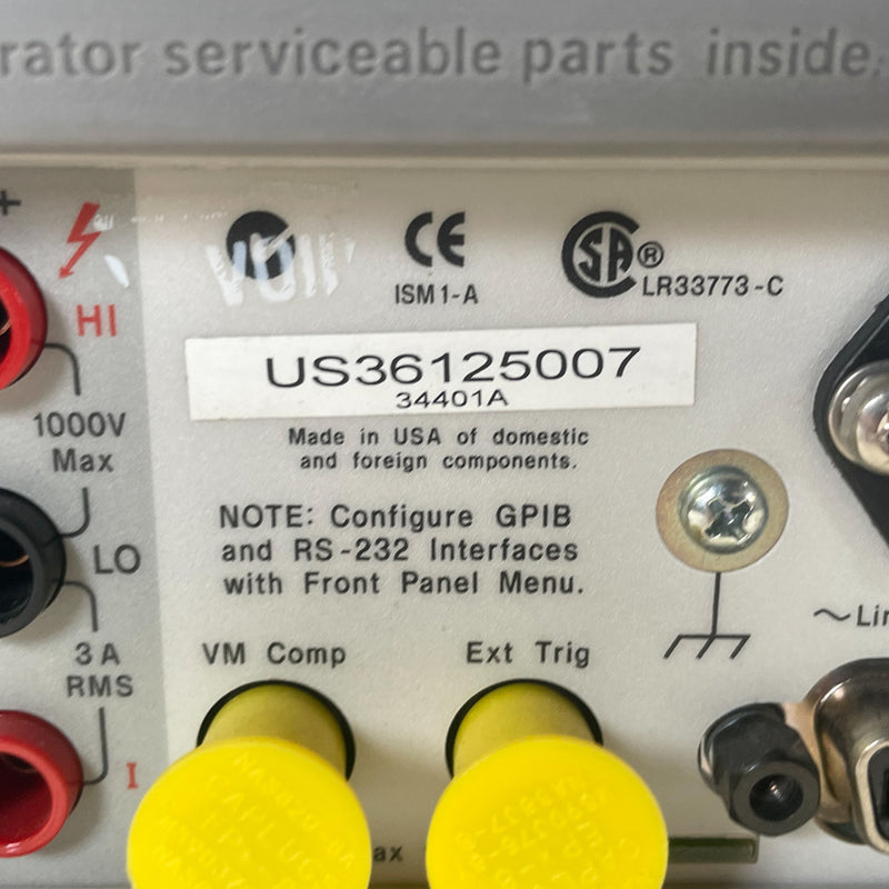 Keysight / Agilent 34401 A Digital Multimeter (DMM)