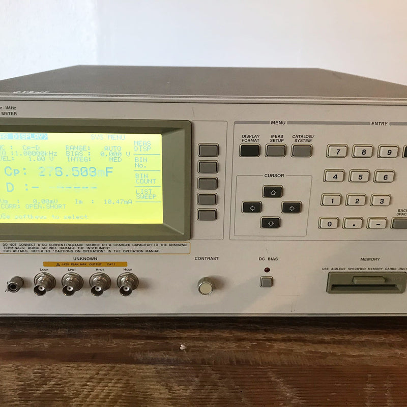 Keysight / Agilent 4284 A LCR Meter